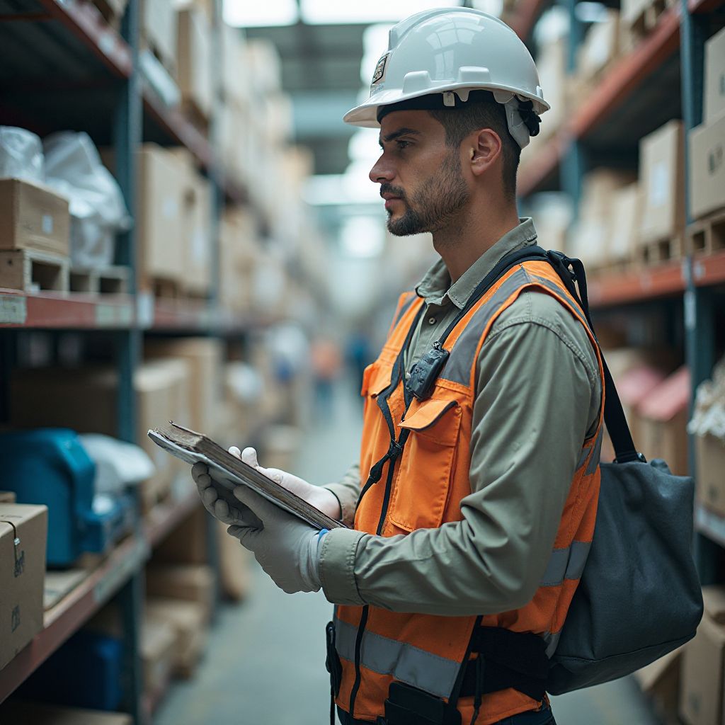 Empresa de logística con daño a mercancía ajena